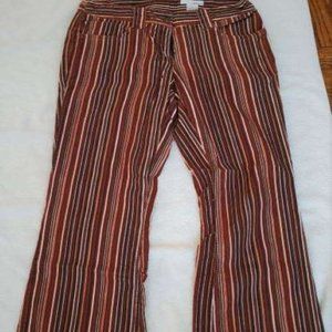 Vintage Striped Corduroy Jeans